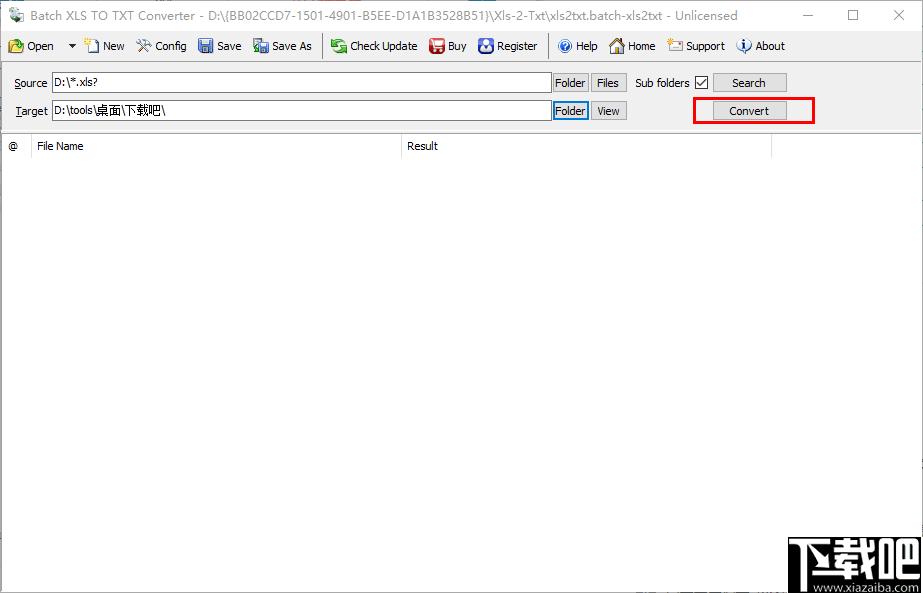 Batch Excel to Text Converter下载,文档转换,Excel转换