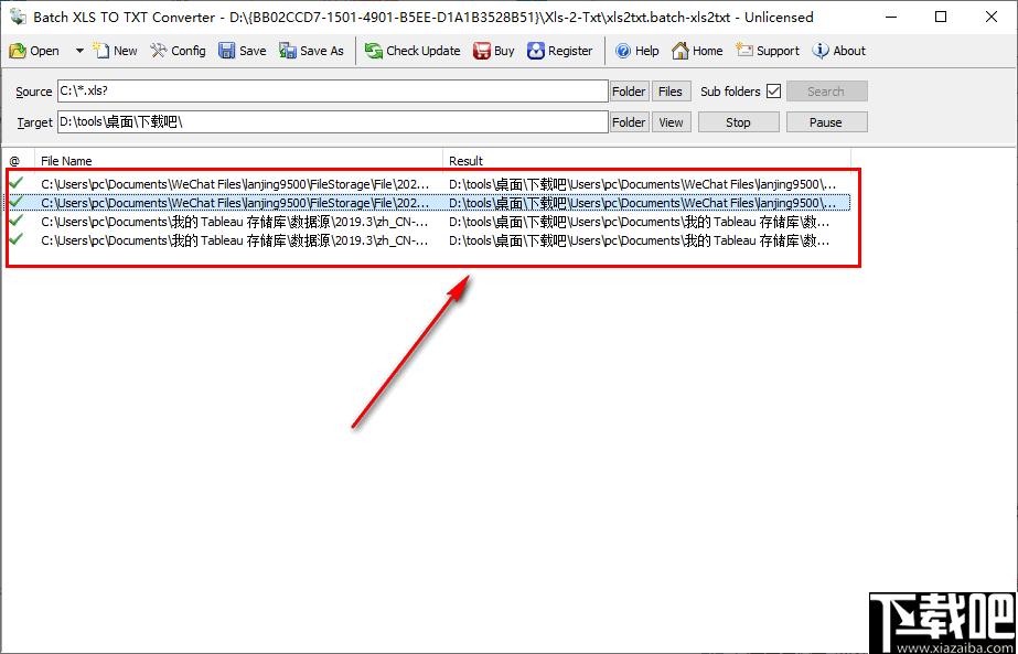 Batch Excel to Text Converter下载,文档转换,Excel转换