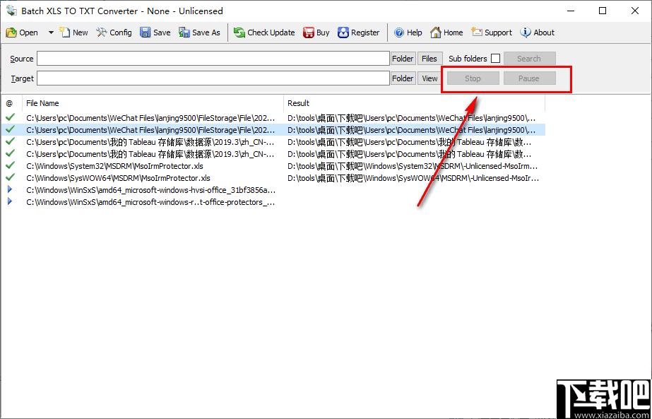 Batch Excel to Text Converter下载,文档转换,Excel转换