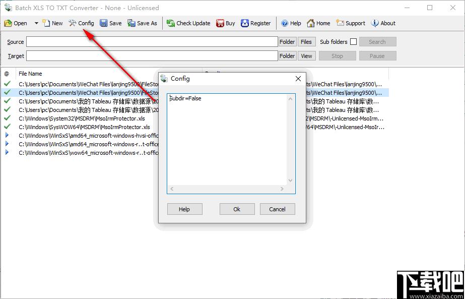Batch Excel to Text Converter下载,文档转换,Excel转换
